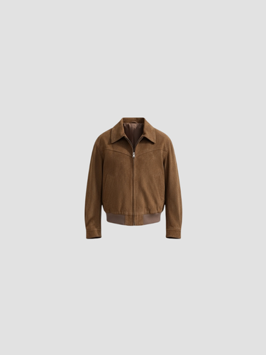 ERASMO | CHAQUETA BOMBER DE HOMBRE – ESTILO ATEMPORAL Y COMODIDAD SOFISTICADA