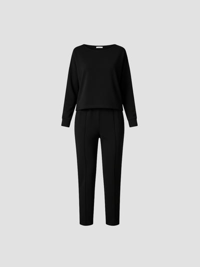 SOLVIENNE | CONJUNTO CASUAL PARA MUJER – COMODIDAD SUAVE Y ESTILO SIN ESFUERZO