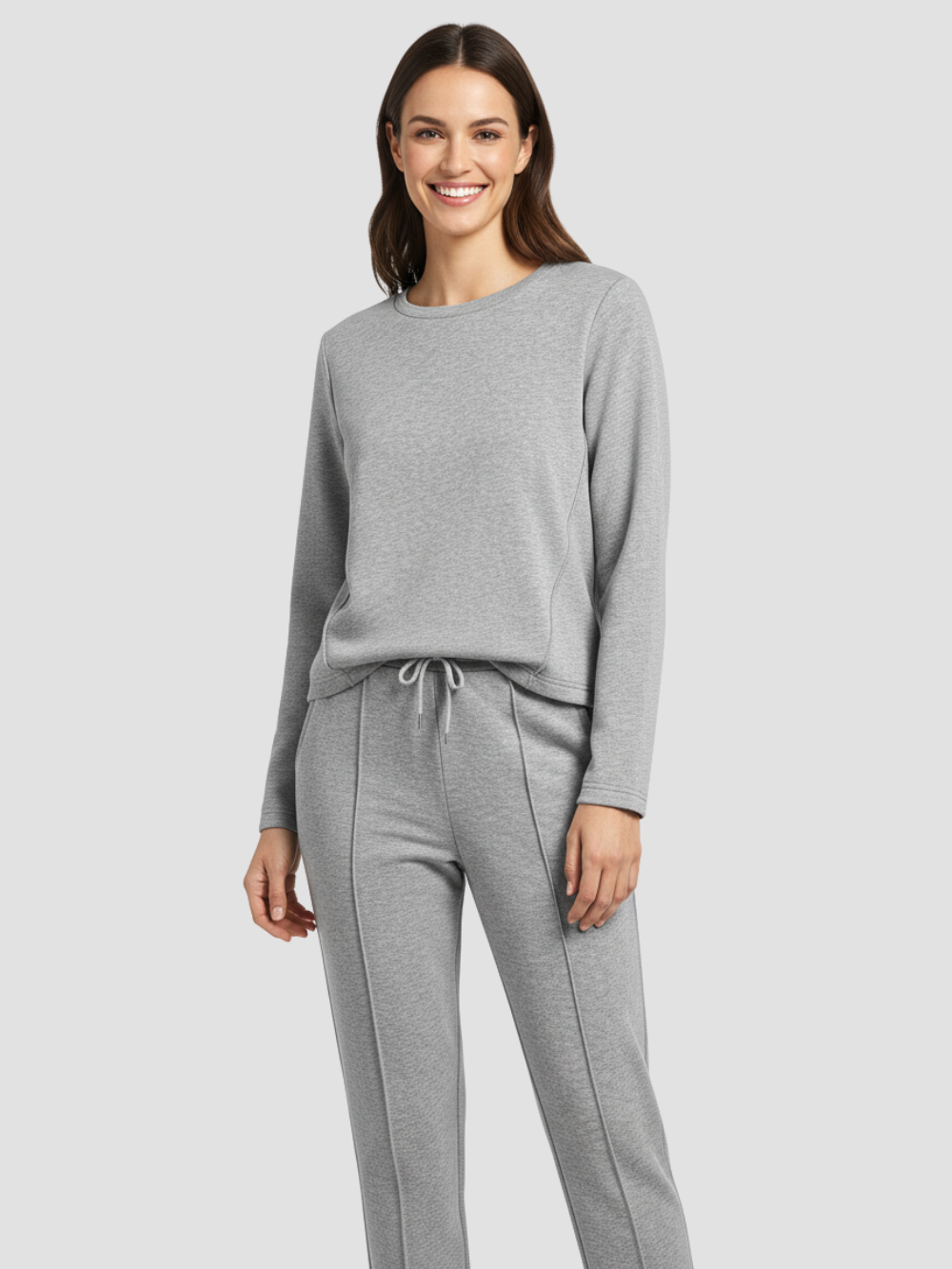 SOLVIENNE | CONJUNTO CASUAL PARA MUJER – COMODIDAD SUAVE Y ESTILO SIN ESFUERZO