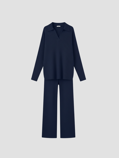 MARCELINNE | CONJUNTO DE PUNTO PARA MUJER – CONFORT LIGERO Y SOFISTICACIÓN DIARIA