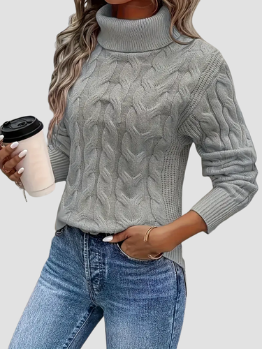 VALERIA | JERSEY DE CUELLO ALTO | ELEGANCIA Y COMODIDAD