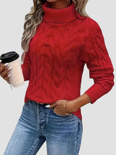 VALERIA | JERSEY DE CUELLO ALTO | ELEGANCIA Y COMODIDAD