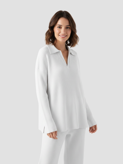 MARCELINNE | CONJUNTO DE PUNTO PARA MUJER – CONFORT LIGERO Y SOFISTICACIÓN DIARIA