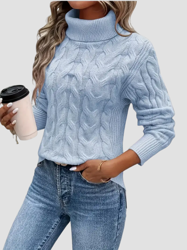 VALERIA | JERSEY DE CUELLO ALTO | ELEGANCIA Y COMODIDAD