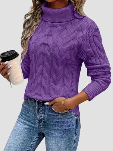 VALERIA | JERSEY DE CUELLO ALTO | ELEGANCIA Y COMODIDAD