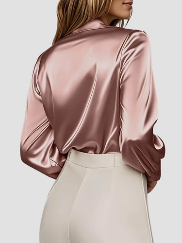 AMAYA | BLUSA DE MUJER | SATÉN FLUIDO Y ESTILO SOFISTICADO