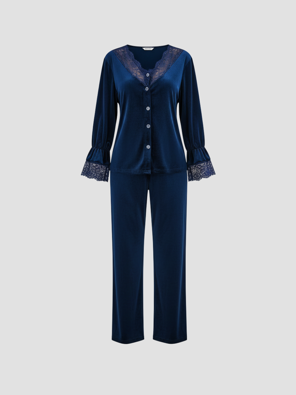 SERENELLE | PIJAMA DE TERCIOPELO PARA MUJER – DELICADEZA Y CONFORT