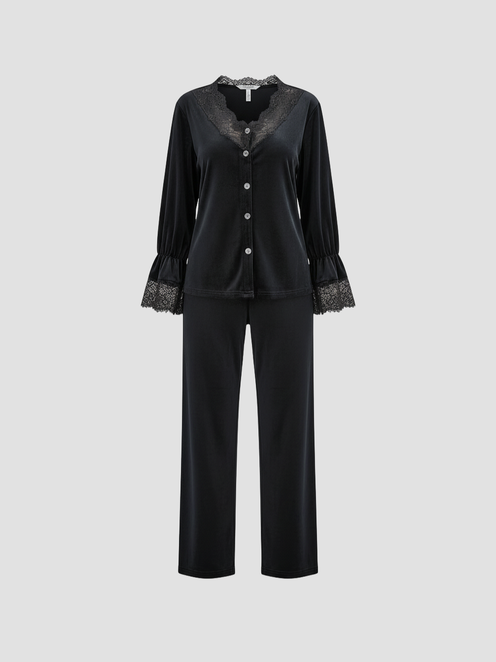 SERENELLE | PIJAMA DE TERCIOPELO PARA MUJER – DELICADEZA Y CONFORT