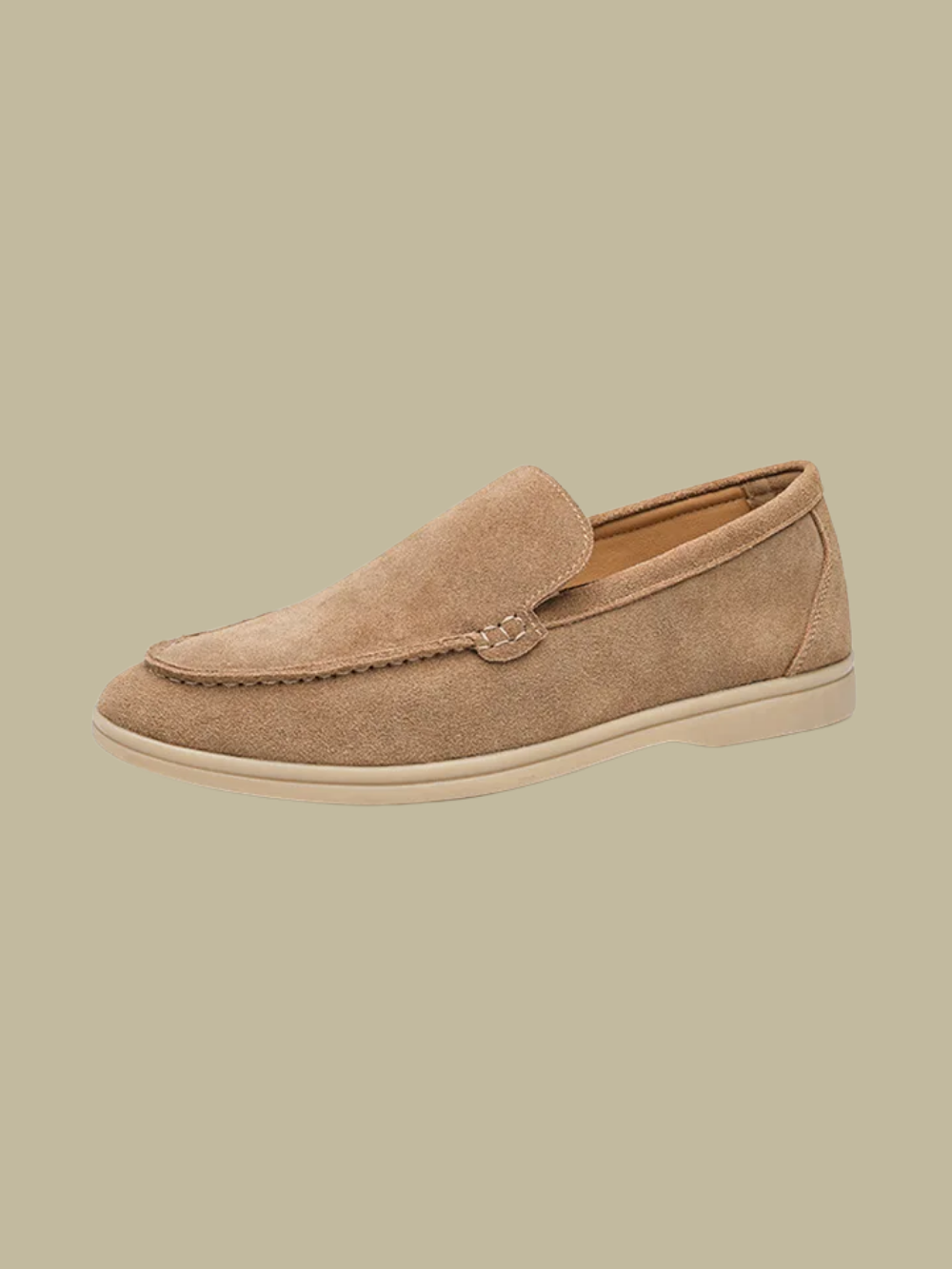 MATEO | MOCASÍN DE ANTE | CLÁSICO Y CONFORTABLE
