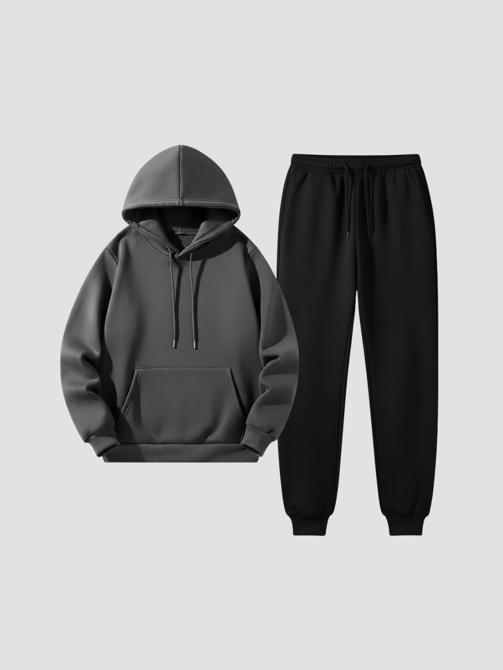 ARVION | CONJUNTO DE HOMBRE EN FELPA SUAVE – DISEÑO LIMPIO Y CONFORT CONTEMPORÁNEO