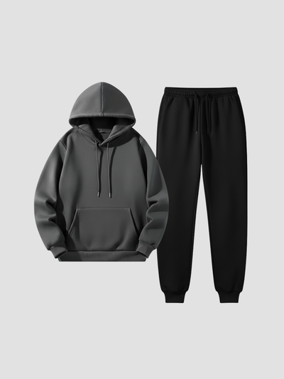 ARVION | CONJUNTO DE HOMBRE EN FELPA SUAVE – DISEÑO LIMPIO Y CONFORT CONTEMPORÁNEO