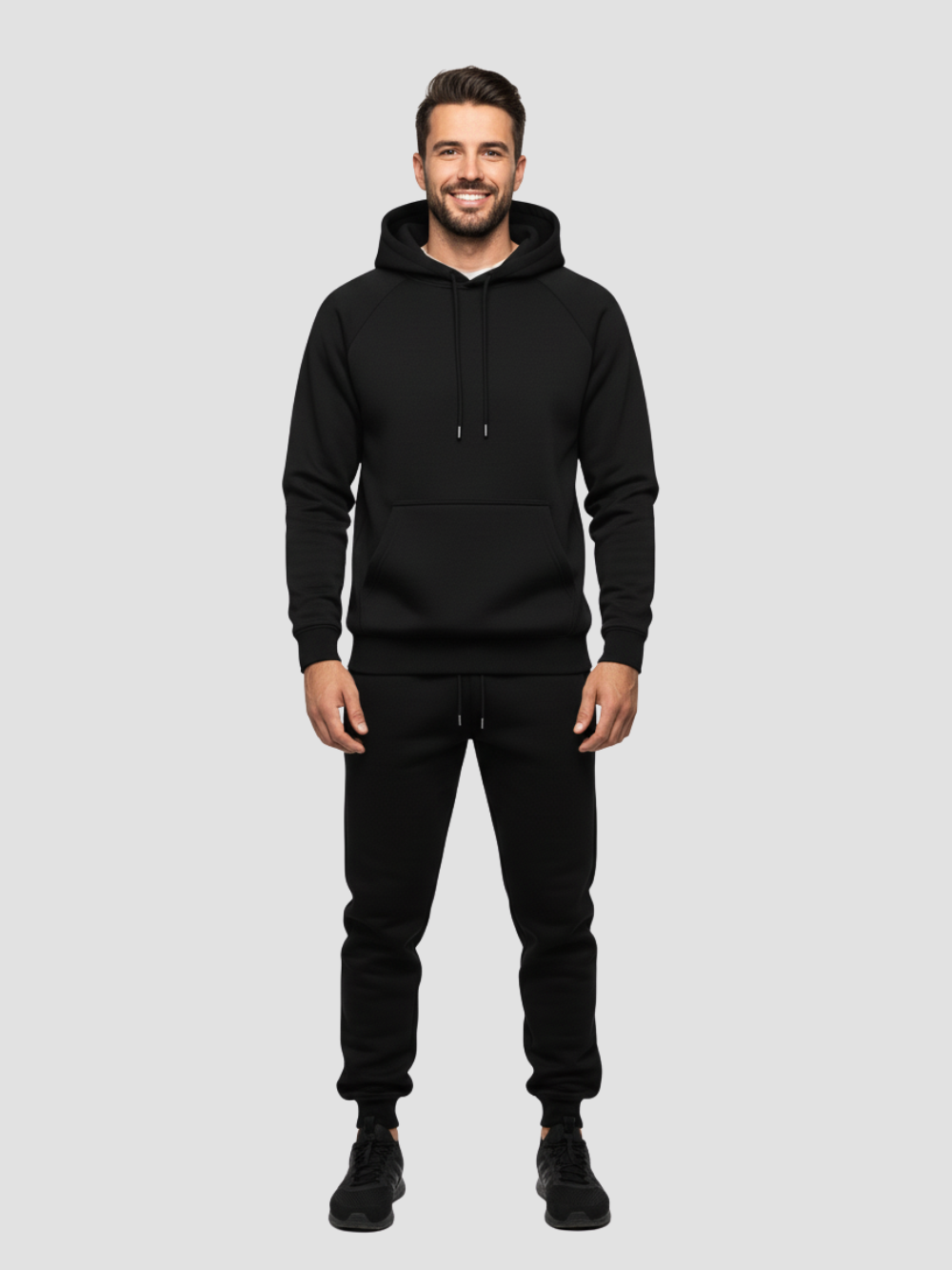 ARVION | CONJUNTO DE HOMBRE EN FELPA SUAVE – DISEÑO LIMPIO Y CONFORT CONTEMPORÁNEO