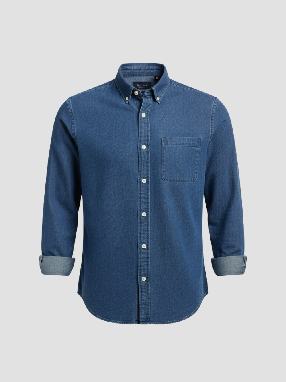 ARISTON | CAMISA MASCULINA DE ALGODÓN CEPILLADO – AJUSTE MODERNO Y CONFORT ATEMPORAL