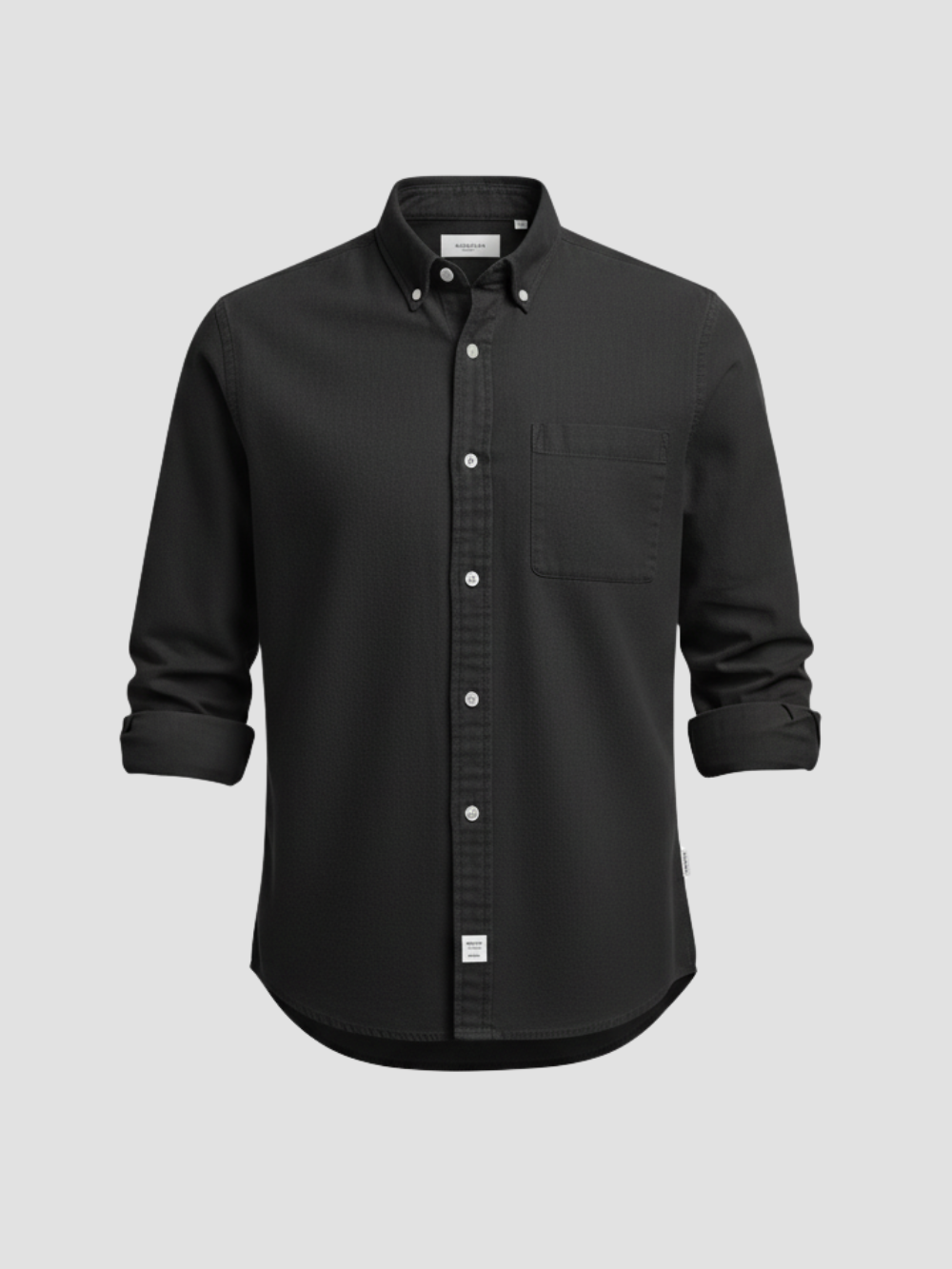 ARISTON | CAMISA MASCULINA DE ALGODÓN CEPILLADO – AJUSTE MODERNO Y CONFORT ATEMPORAL