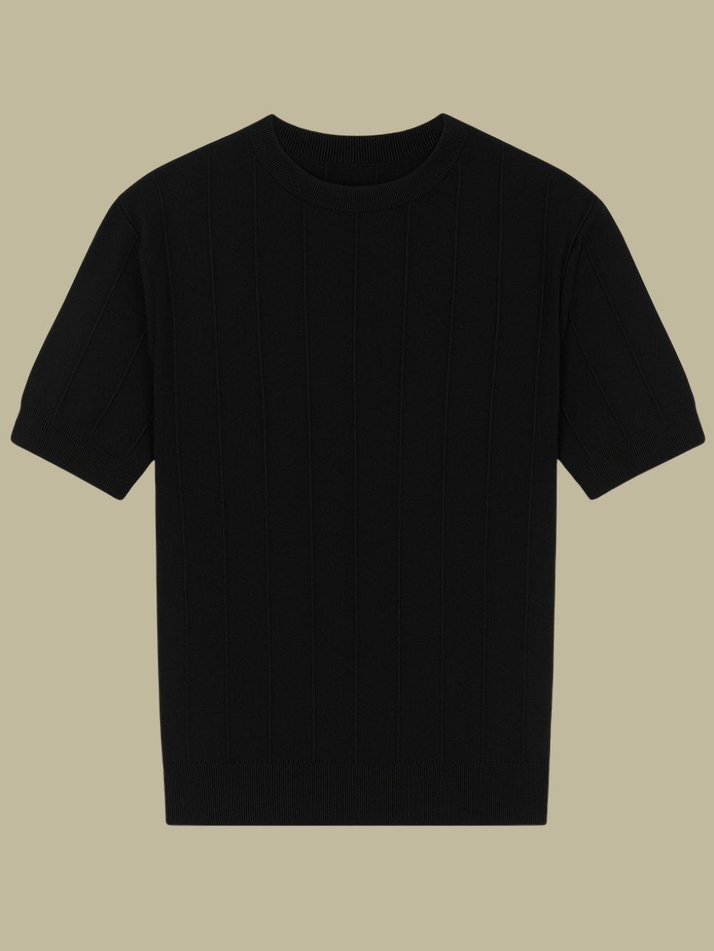DIEGO | CAMISETA PUNTO HOMBRE | TEXTURA ACANALADA