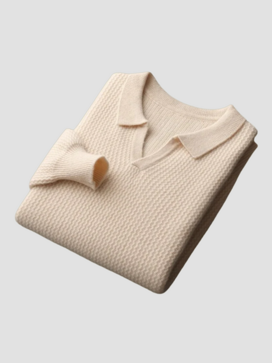 OLIVARES | JERSEY DE PUNTO | CUELLO POLO Y ESTILO CLÁSICO