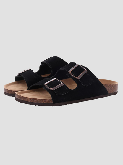 MÁRCIO | SANDALIAS DE ANTE | CONFORT Y ESTILO NATURAL