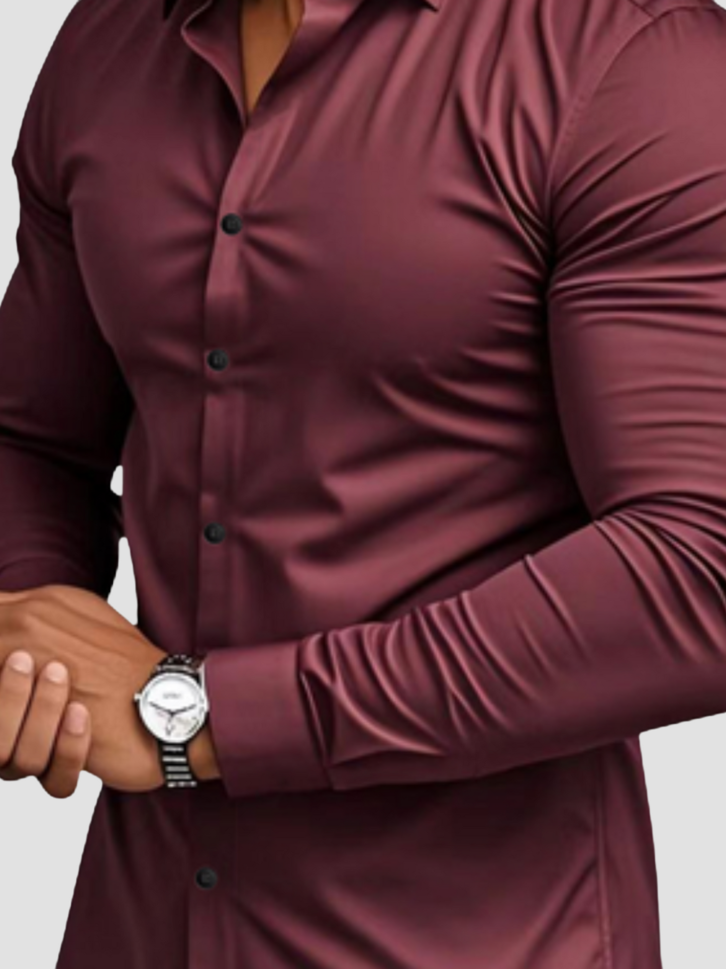 THIAGO | CAMISA ELÁSTICA | ELEGANCIA CONTEMPORÁNEA