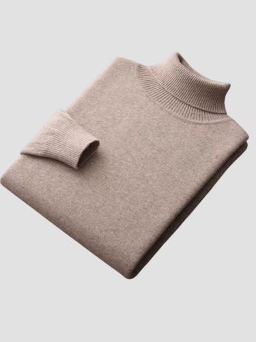 SAÚL | JERSEY DE CUELLO ALTO | LOOK MINIMALISTA Y VERSÁTIL
