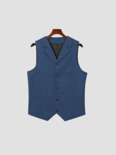 AURELIO | CHALECO DE SASTRERÍA | CORTE ELEGANTE Y VERSÁTIL