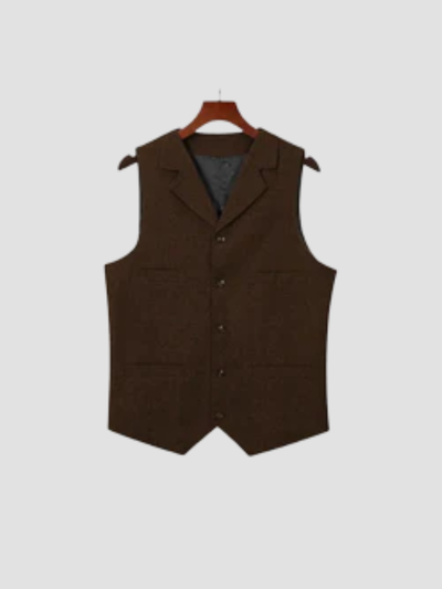 AURELIO | CHALECO DE SASTRERÍA | CORTE ELEGANTE Y VERSÁTIL