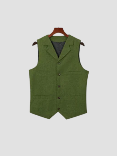 AURELIO | CHALECO DE SASTRERÍA | CORTE ELEGANTE Y VERSÁTIL