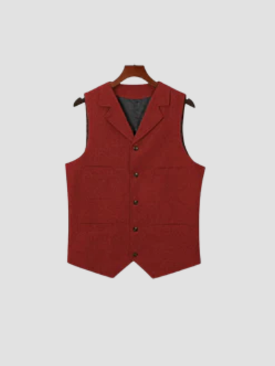 AURELIO | CHALECO DE SASTRERÍA | CORTE ELEGANTE Y VERSÁTIL