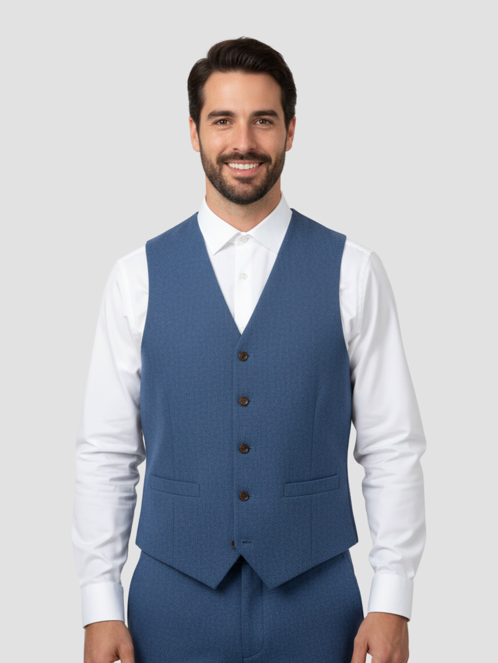 AURELIO | CHALECO DE SASTRERÍA | CORTE ELEGANTE Y VERSÁTIL