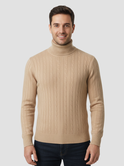 ENEKO | SUÉTER DE CUELLO ALTO | CALIDEZ Y ESTILO CONTEMPORÁNEO