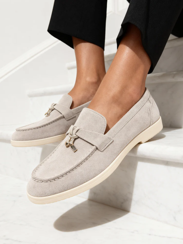 ELENA | MOCASINES DE MUJER | ANTE SUAVE Y ELEGANCIA ATEMPORAL