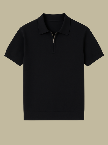 SANTIAGO | POLO CON CREMALLERA | ELEGANCIA MODERNA
