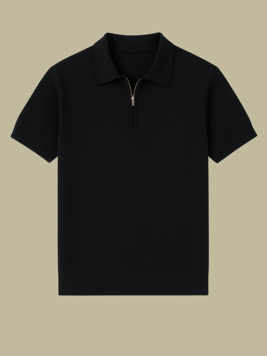 SANTIAGO | POLO CON CREMALLERA | ELEGANCIA MODERNA