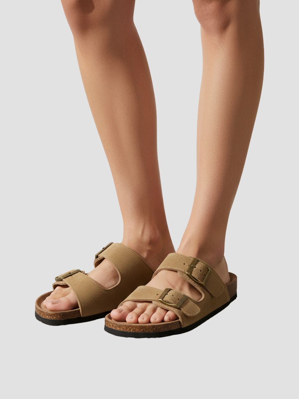 MÁRCIO | SANDALIAS DE ANTE | CONFORT Y ESTILO NATURAL