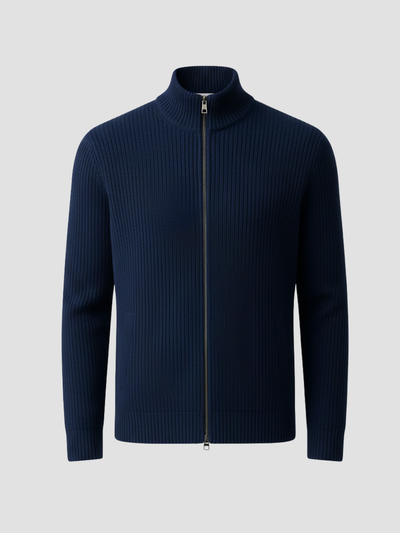 MAURICIO | CÁRDIGAN DE HOMBRE | CREMALLERA EN CACHEMIRA