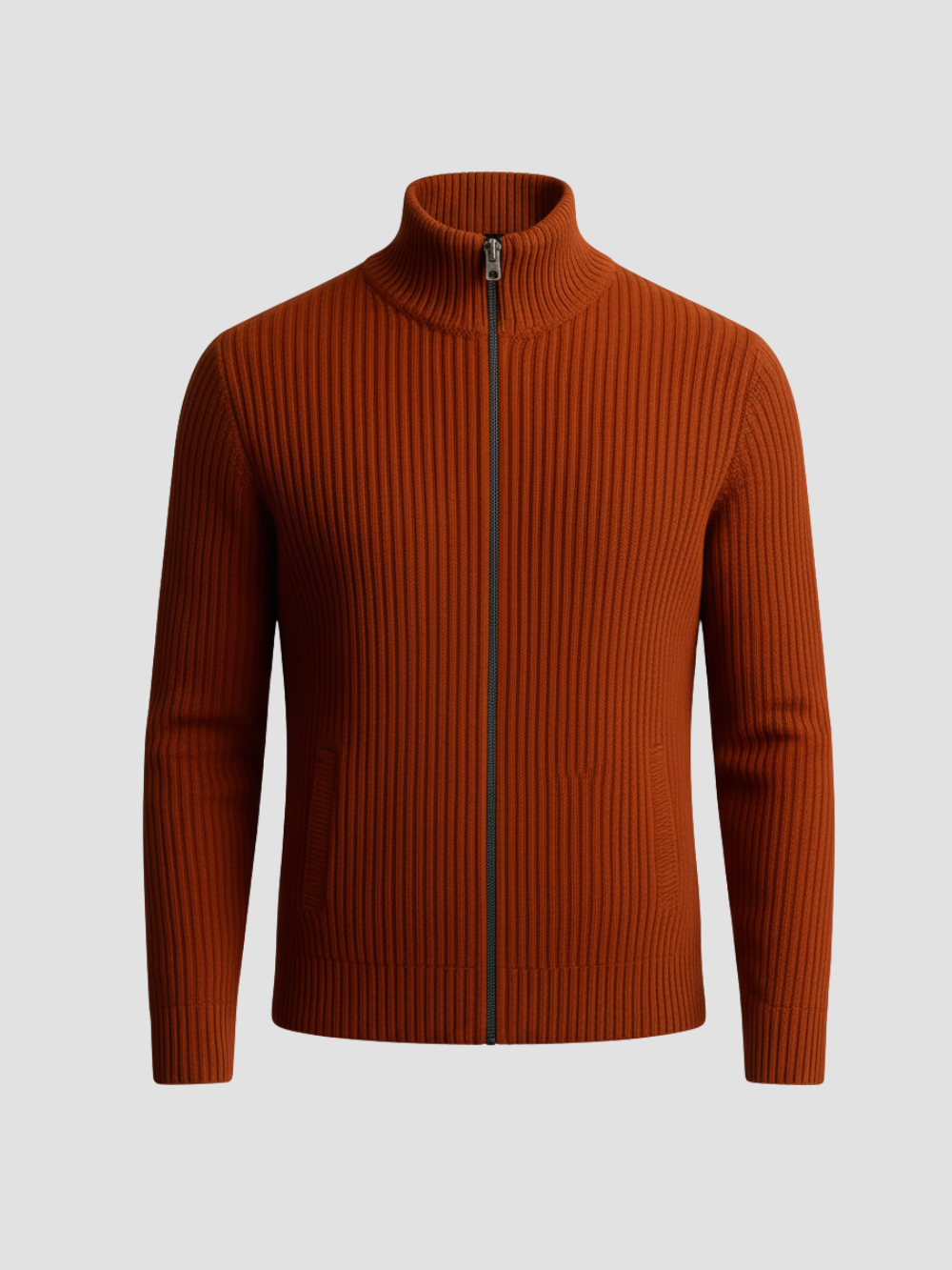 MAURICIO | CÁRDIGAN DE HOMBRE | CREMALLERA EN CACHEMIRA