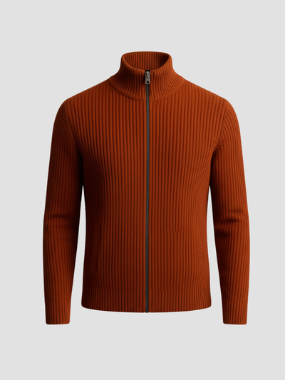 MAURICIO | CÁRDIGAN DE HOMBRE | CREMALLERA EN CACHEMIRA