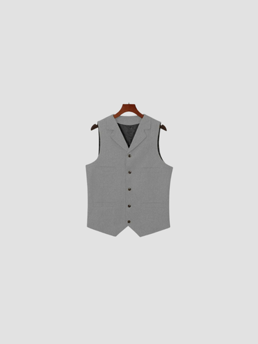 AURELIO | CHALECO DE SASTRERÍA | CORTE ELEGANTE Y VERSÁTIL