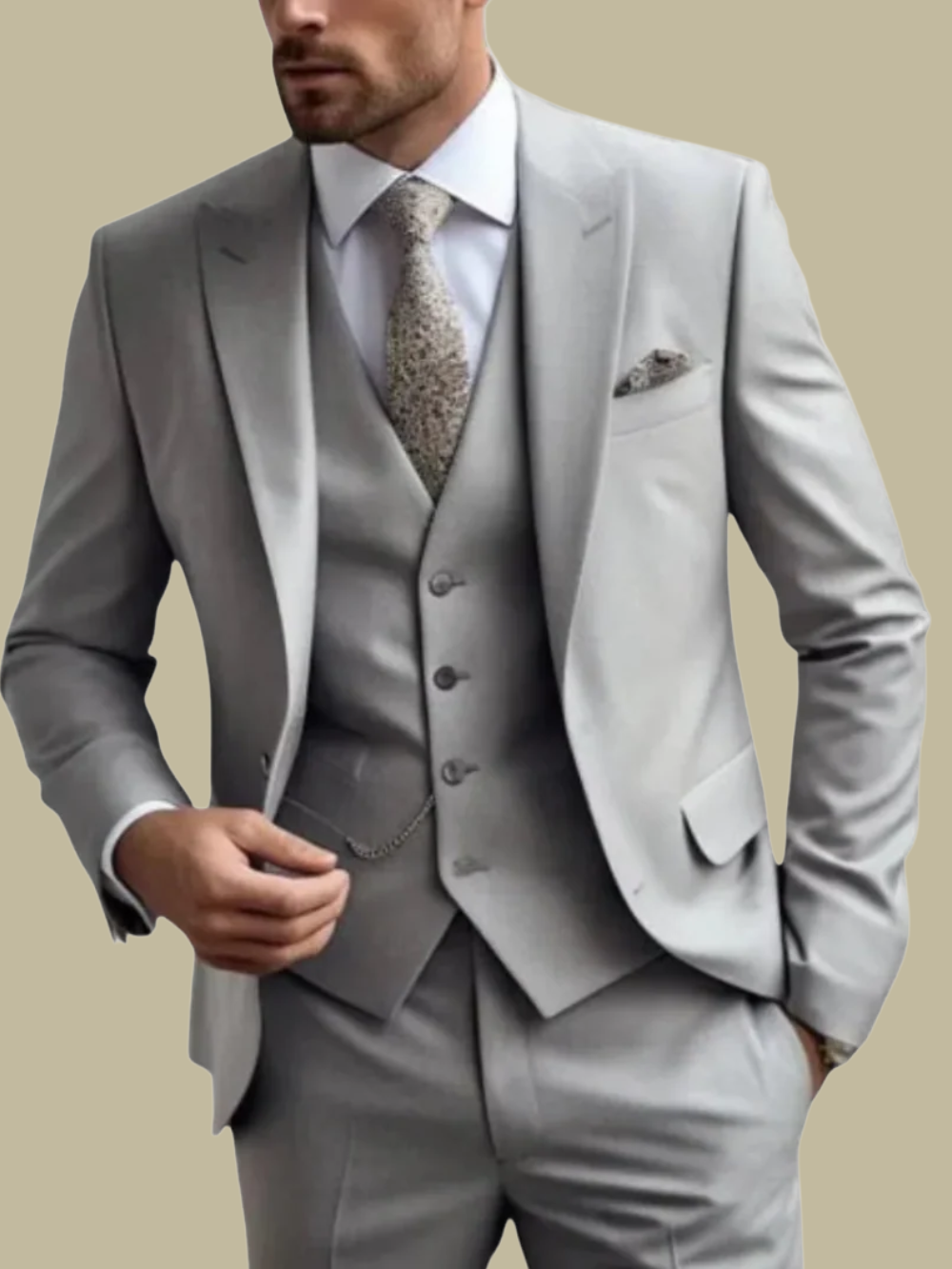 EZQUERRA | TRAJE DE TRES PIEZAS | SOFISTICACIÓN ATEMPORAL