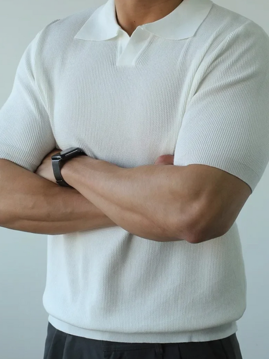 ISMAEL | POLO DE PUNTO | SOFISTICACIÓN RELAJADA