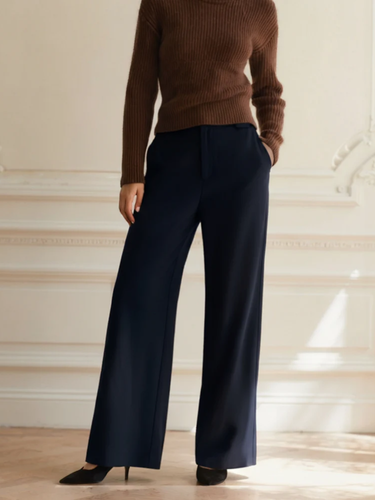 NATALIA | PANTALÓN DE MUJER | PIERNA ANCHA Y ELEGANCIA SASTRERA