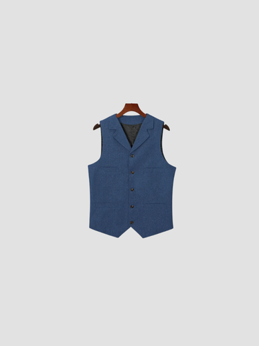 AURELIO | CHALECO DE SASTRERÍA | CORTE ELEGANTE Y VERSÁTIL