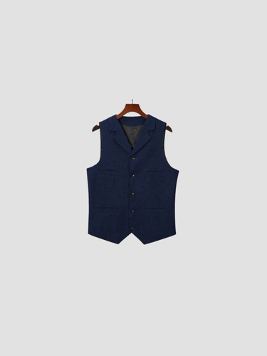 AURELIO | CHALECO DE SASTRERÍA | CORTE ELEGANTE Y VERSÁTIL