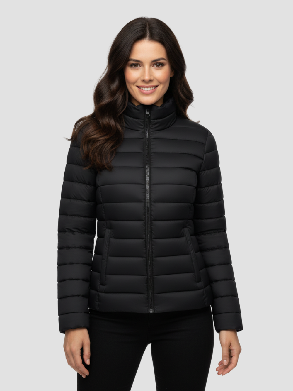 ARACELISE | PUFFER SLIM-FIT PARA MUJER – CALIDEZ LIGERA CON ACABADO LIMPIO Y ACTUAL