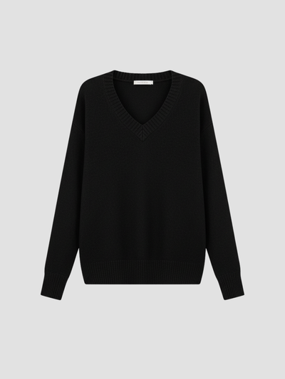 ALTHEVIA | SUÉTER DE MUJER CON ESCOTE EN V – TEXTURA SUAVE Y VERSATILIDAD ELEGANTE