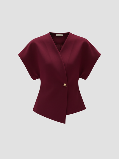 EUDOXIA | BLUSA DE CREPÉ PARA MUJER – EQUILIBRIO ENTRE SOFISTICACIÓN Y COMODIDAD