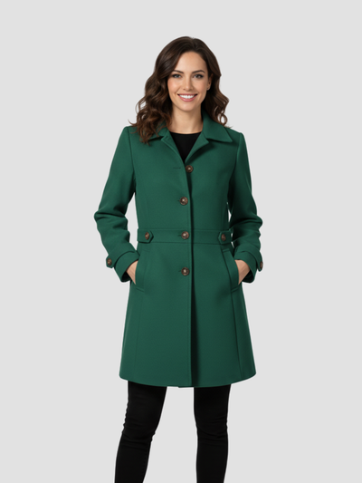 LUNARA | ABRIGO CLÁSICO DE MUJER – MODERNIDAD, CONFIANZA Y ESTILO DURADERO