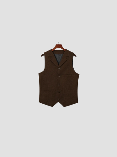 AURELIO | CHALECO DE SASTRERÍA | CORTE ELEGANTE Y VERSÁTIL