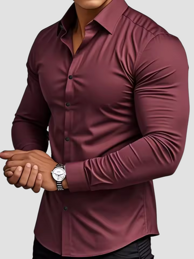 THIAGO | CAMISA ELÁSTICA | ELEGANCIA CONTEMPORÁNEA