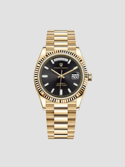 GAIZKA | RELOJ DE HOMBRE | PULSERA METÁLICA Y ESTILO DISTINGUIDO