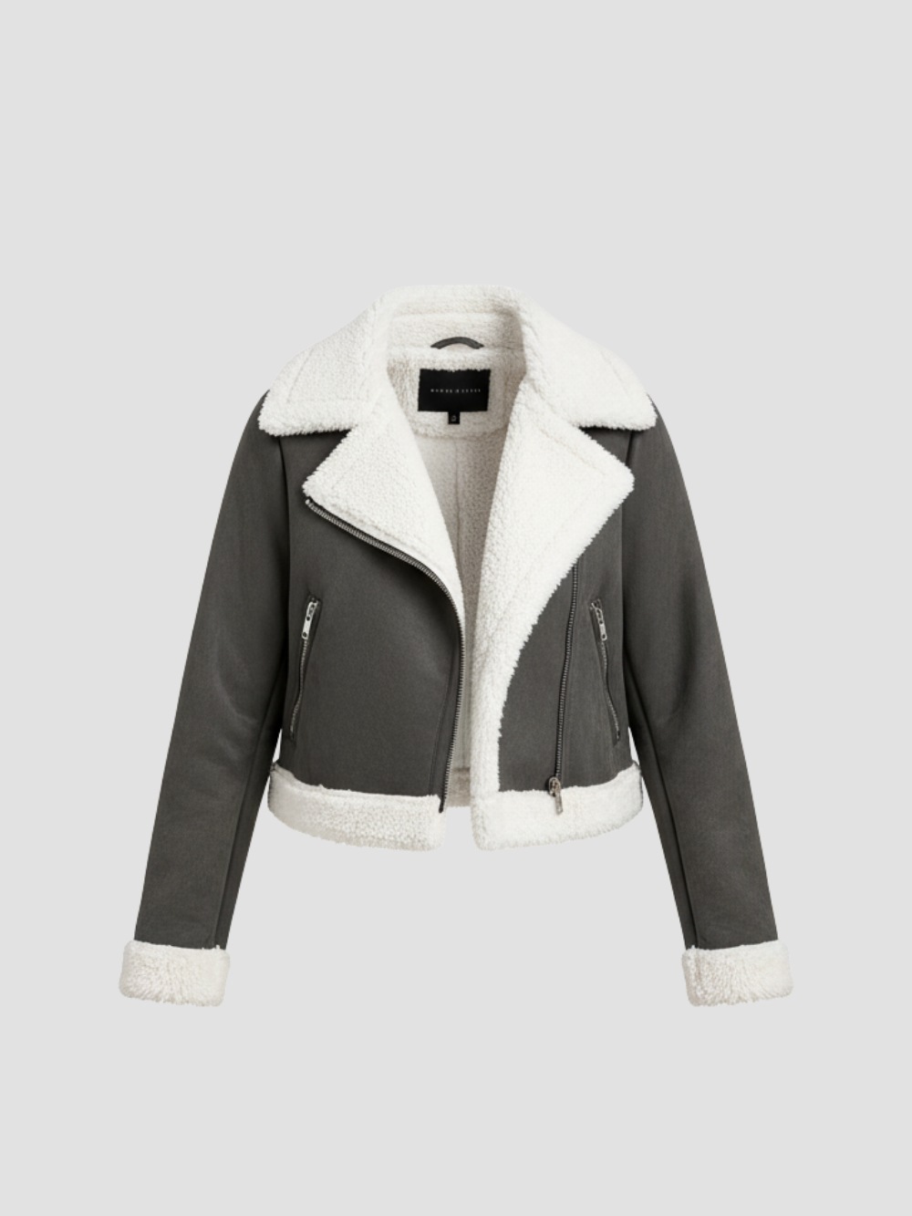 SORRELUXE | CHAQUETA DE MUJER CON DETALLES SHEARLING – SOFISTICACIÓN CÁLIDA PARA LA TEMPORADA FRÍA